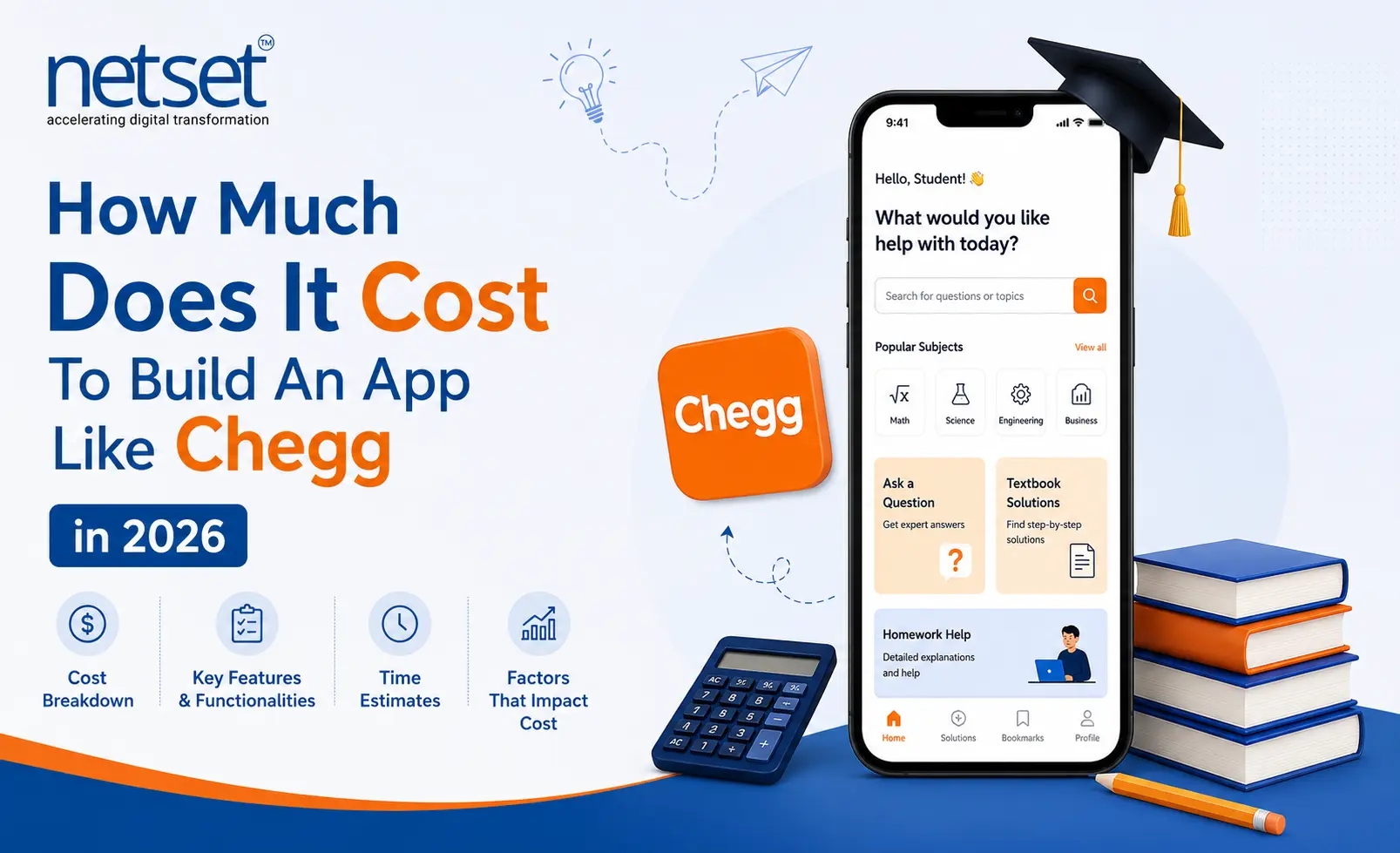 How Much Does It Cost To Build An App Like Chegg in 2026