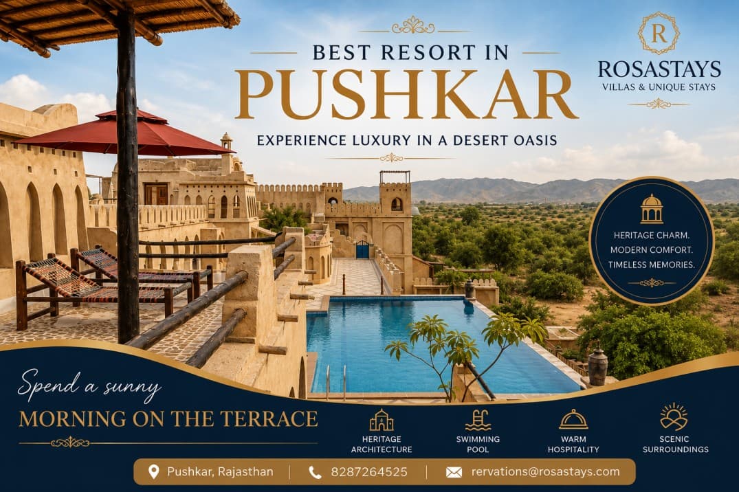 Best Resort In Pushkar  | Rosastay