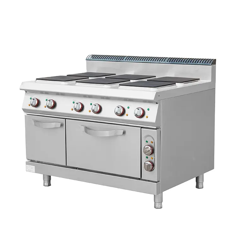 ALPHALUX ELECTRIC 6 HOT PLATE COOKER – AXEC-900-6SM