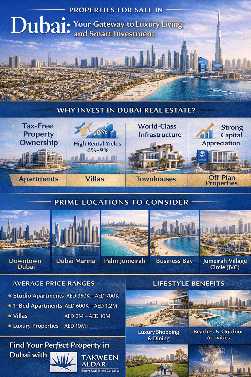 Properties for Sale in Dubai