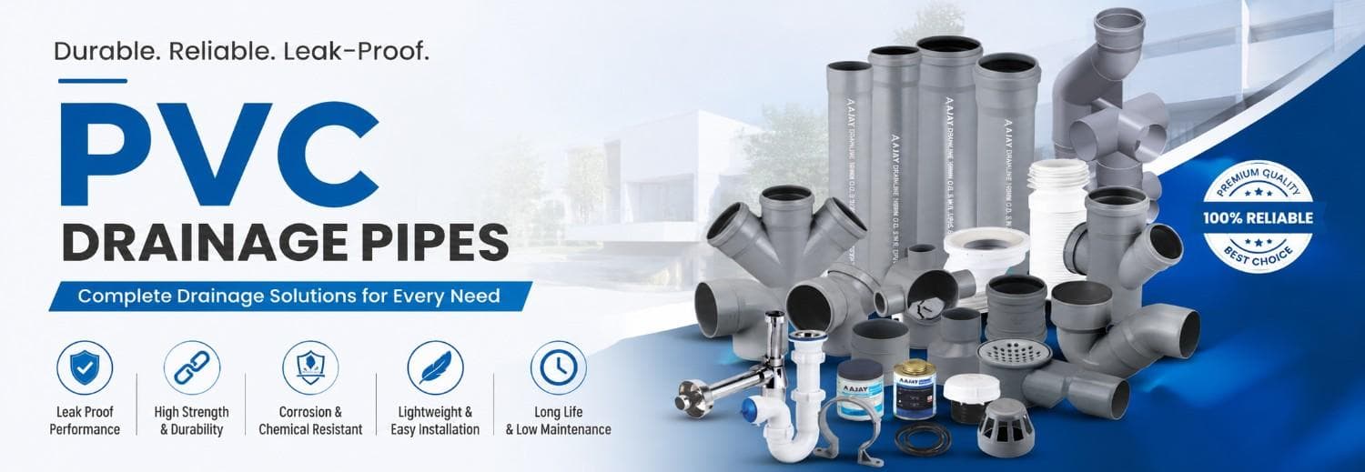 A Complete Guide to Choosing the Right PVC Drainage Pipes for Your Property
