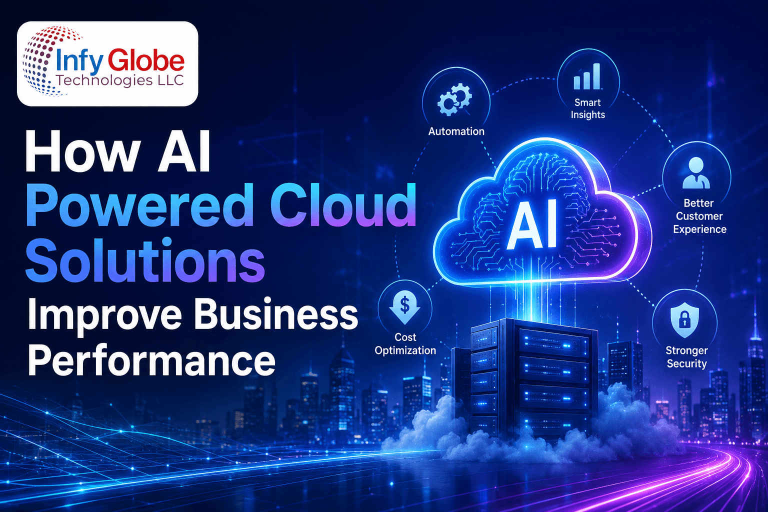 How AI Powered Cloud Solutions Improve Business Performance