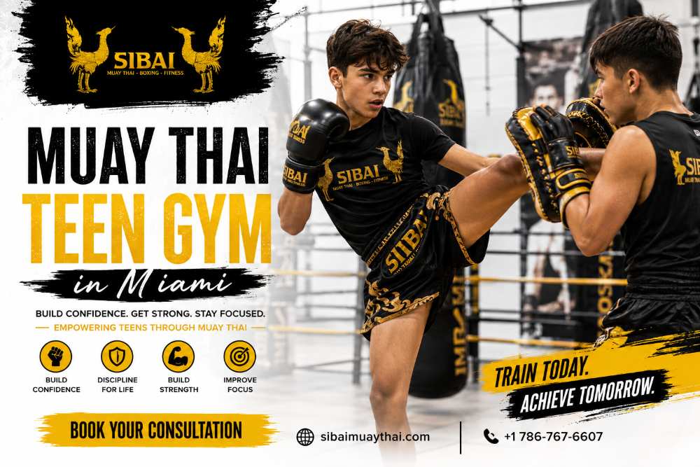 How Muay Thai Teen Gym in Miami Supports Teen Growth