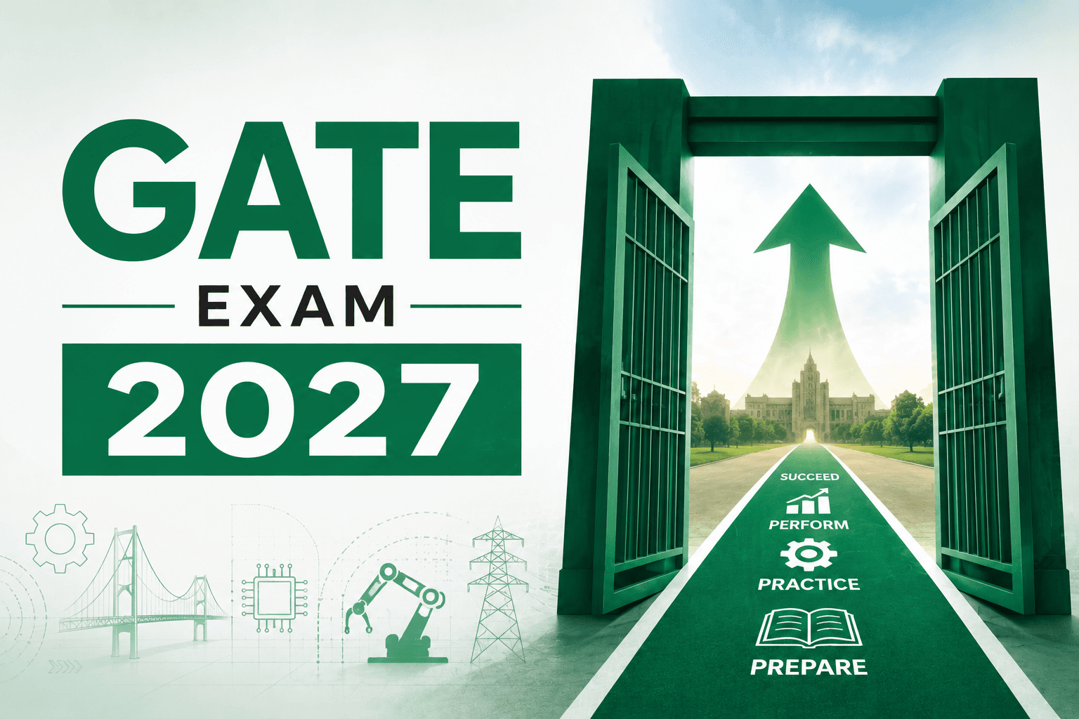 GATE Exam 2027: Eligibility, Syllabus, Exam Pattern & Preparation
