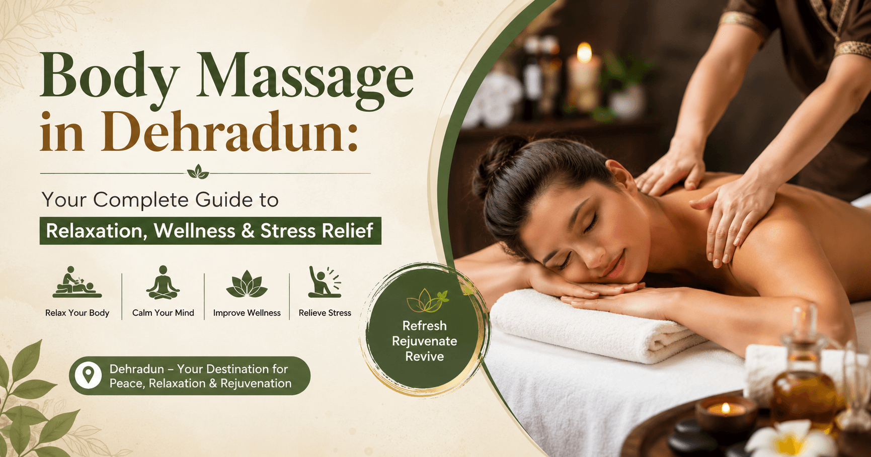 Body Massage in Dehradun for Stress Relief and Mental Wellness