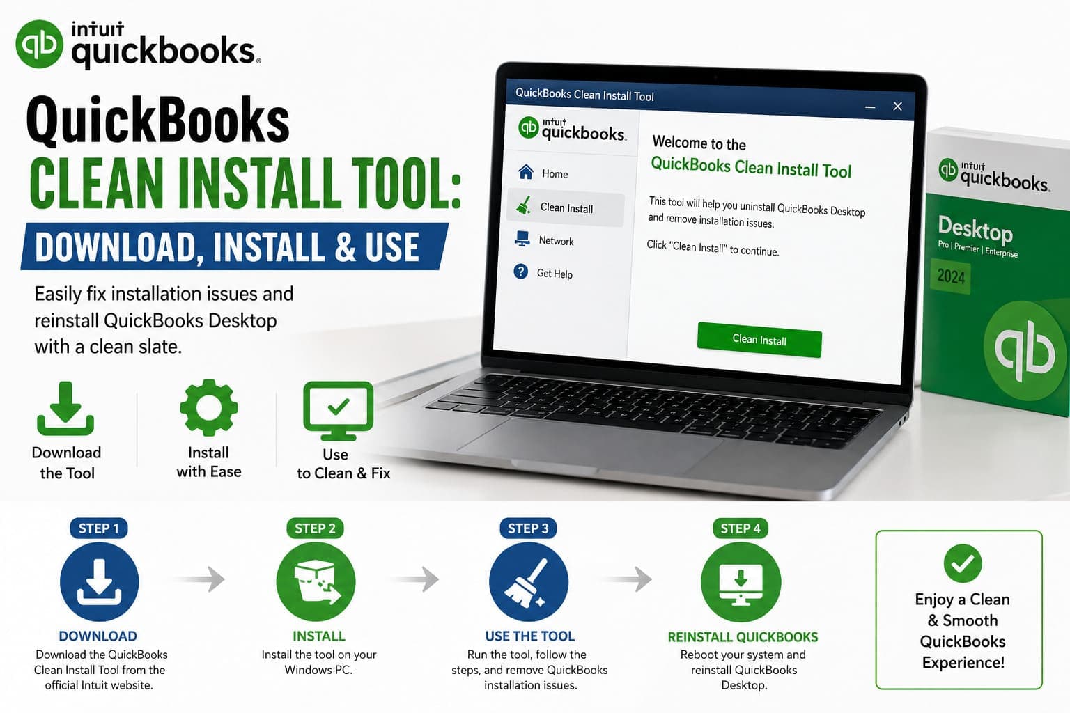 QuickBooks Clean Install Tool: Complete Guide