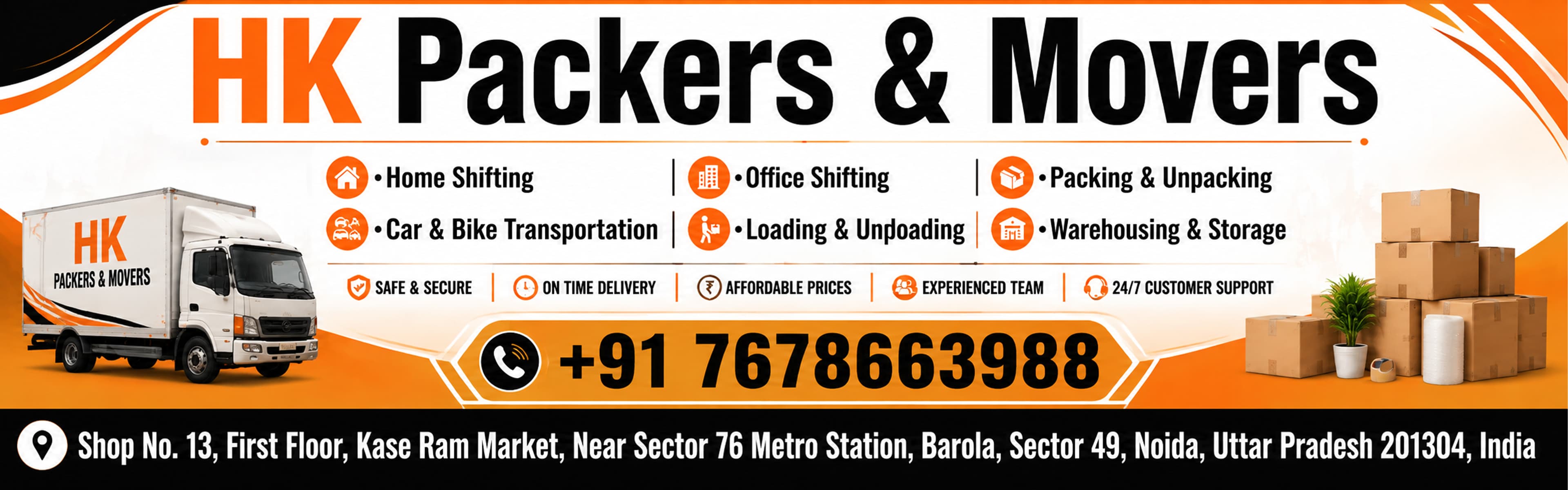 How to Relocate a full House in Noida