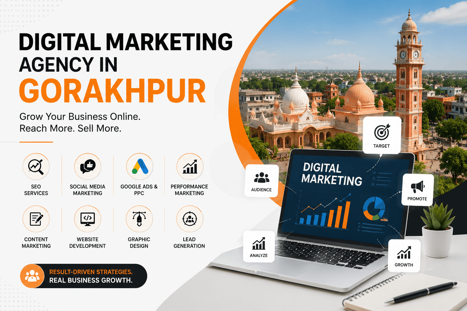 Best Digital Marketing Company in Gorakhpur | Drive Online Growth