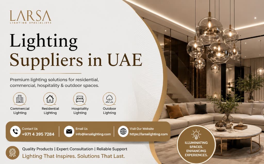 How to Choose the Right Lighting Suppliers in UAE