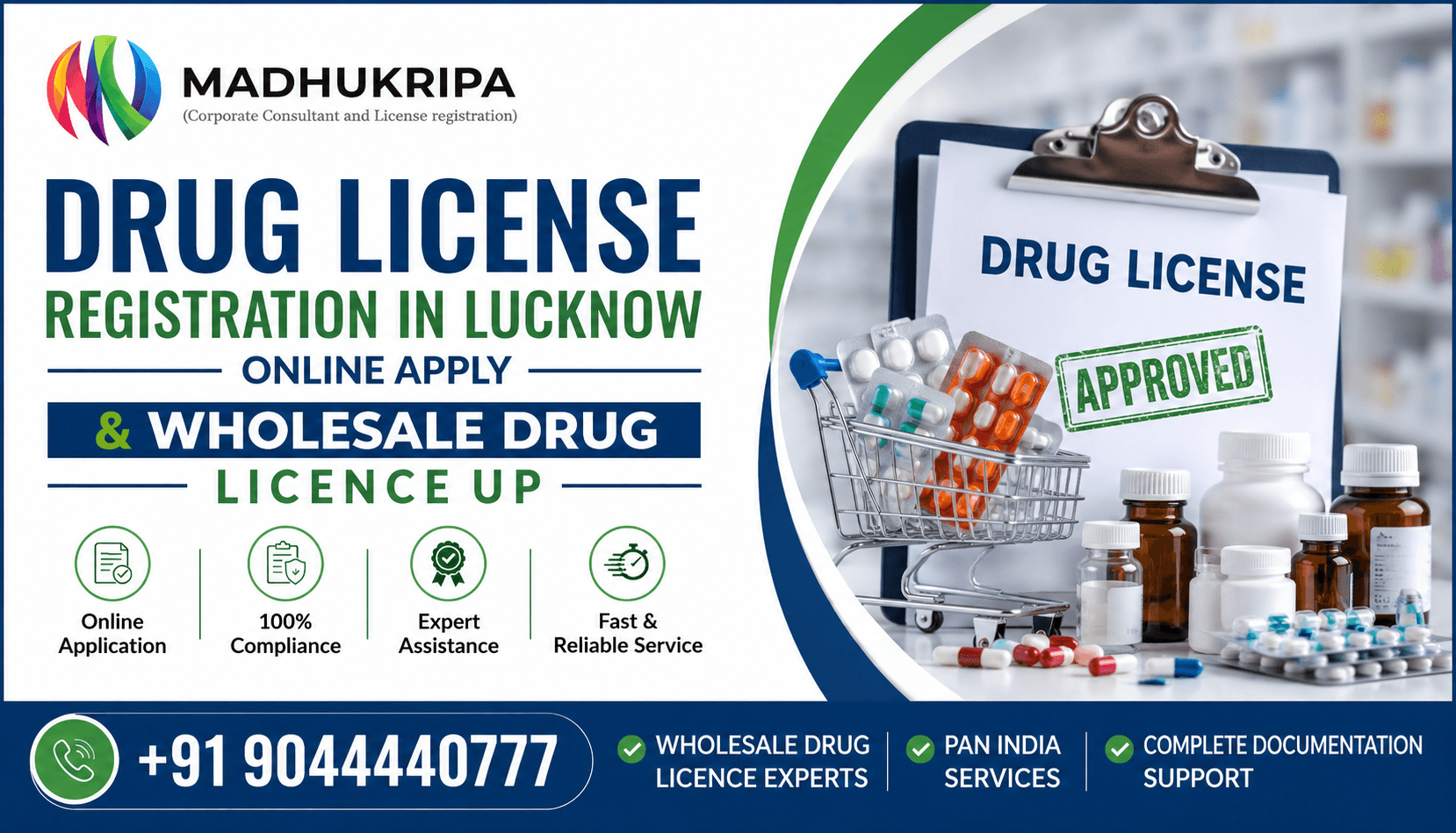 Drug Licence Apply Online UP: Complete Guide for Retail & Wholesale Licences