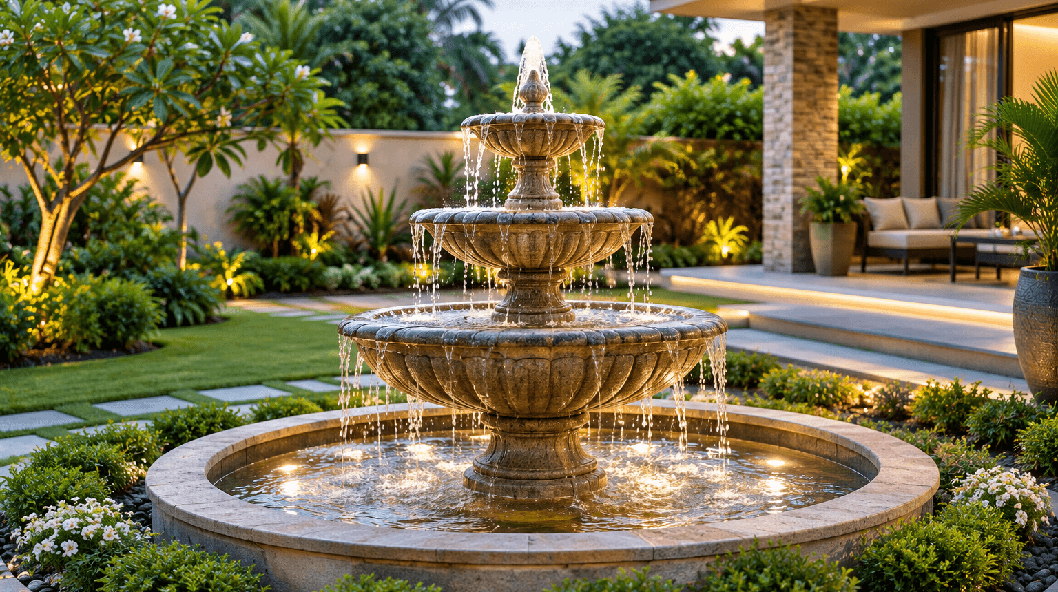 Garden Fountain Services for Beautiful Outdoor Spaces