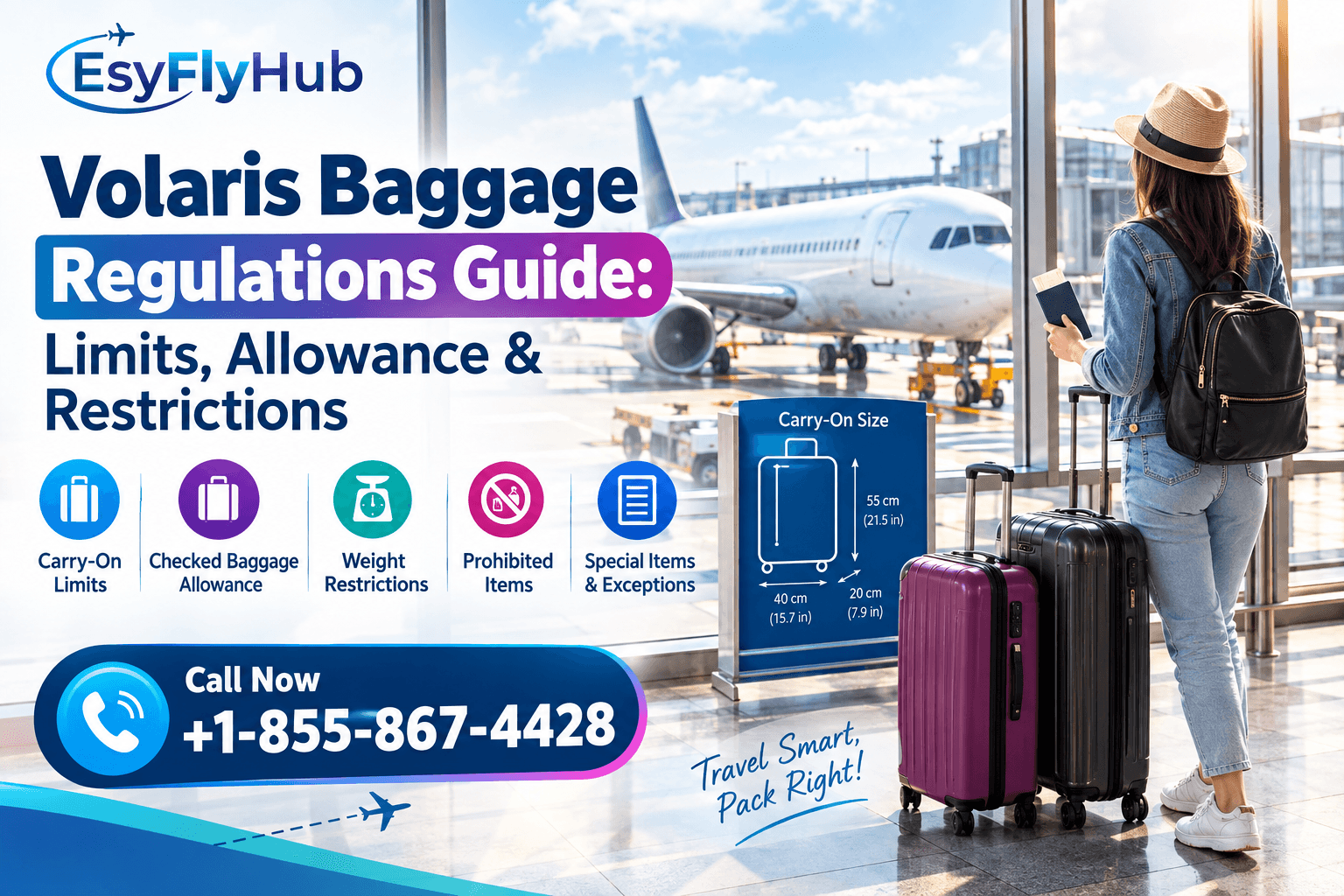 Volaris Baggage Regulations Guide: Limits, Allowance & Restrictions