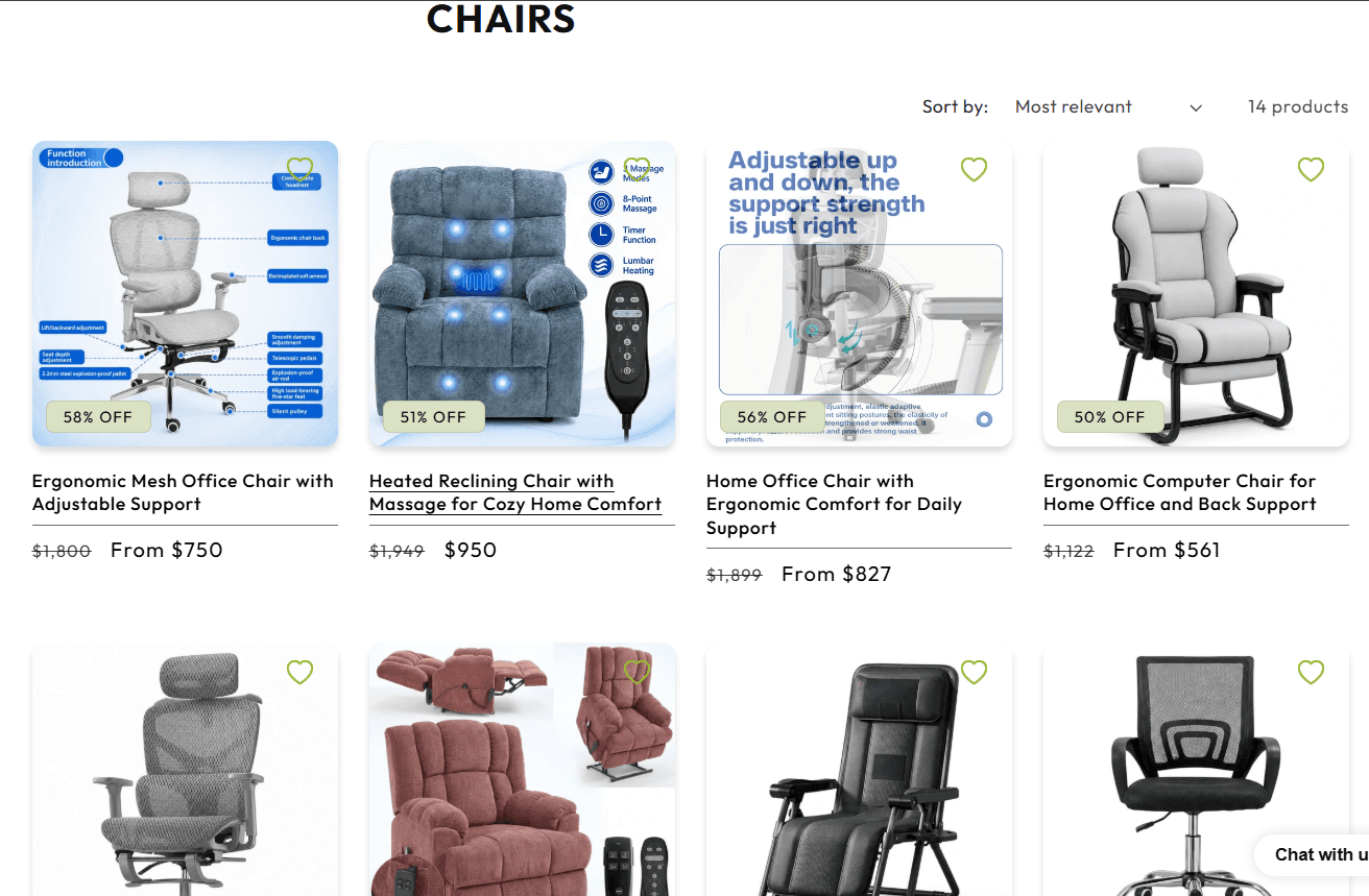 Comfortable Chairs for Work, Relaxation, and Everyday Living