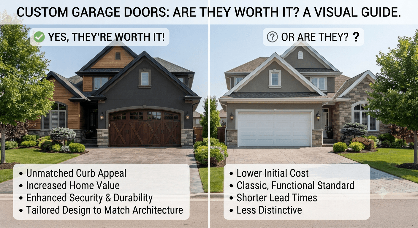 Custom Garage Doors: Are They Worth It?