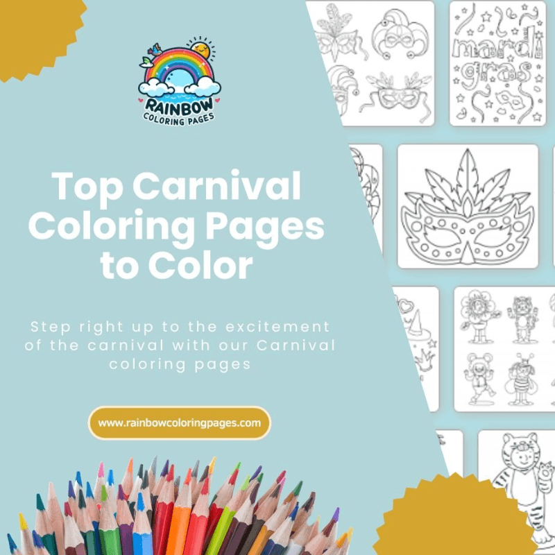 Vacation Coloring Sheets | Free Printable Holiday Coloring Pages