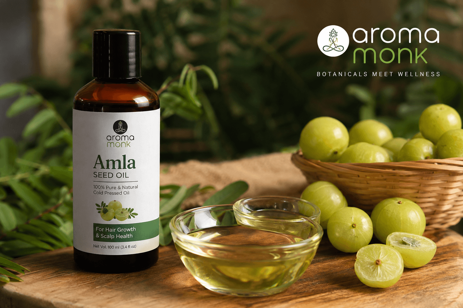 The Ultimate Guide to Using Amla Seed Oil for Hair Growth and Health | Aroma Monk