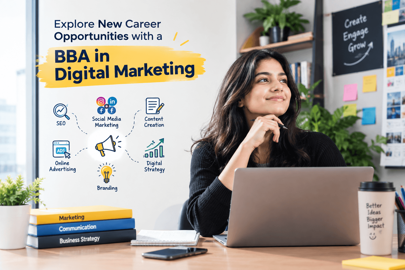 Explore New Career Opportunities with a BBA in Digital Marketing
