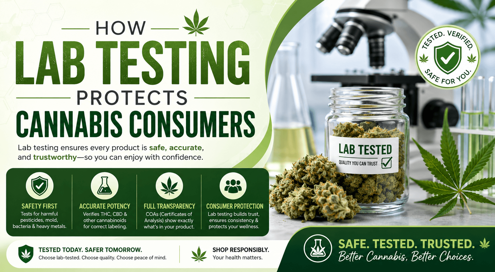How Lab Testing Protects Cannabis Consumers