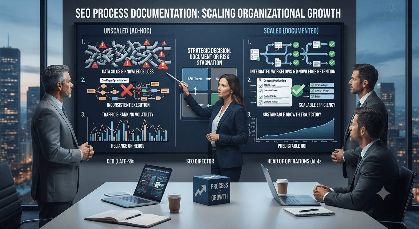 Why SEO Process Documentation Matters During Organizational Growth