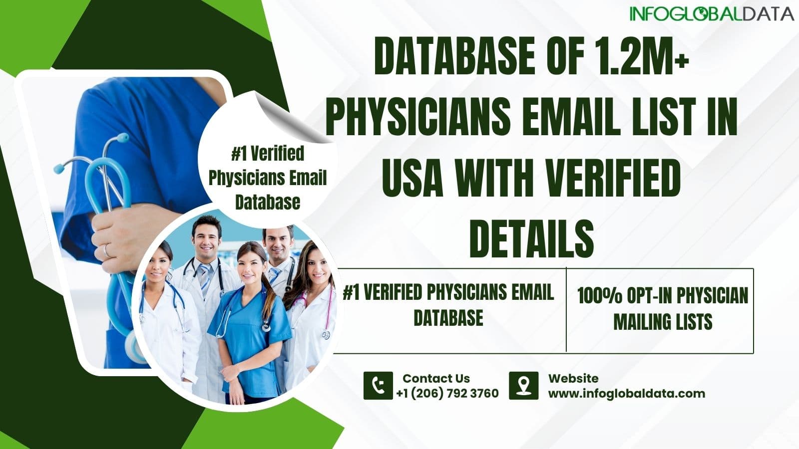 Buy Verified Physicians Email Lists for Targeted Marketing