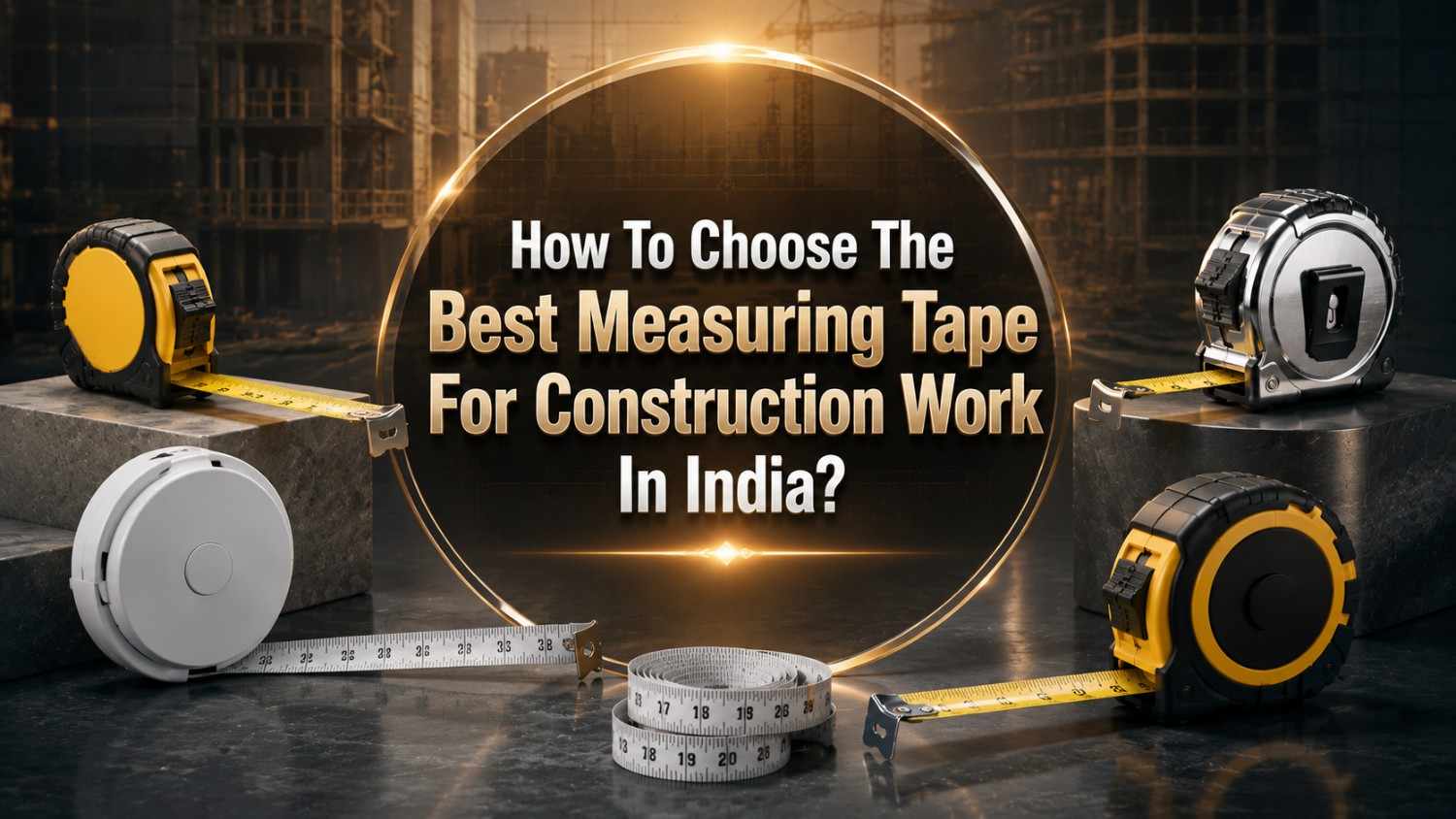 How To Choose The Best Measuring Tape For Construction Work In India?