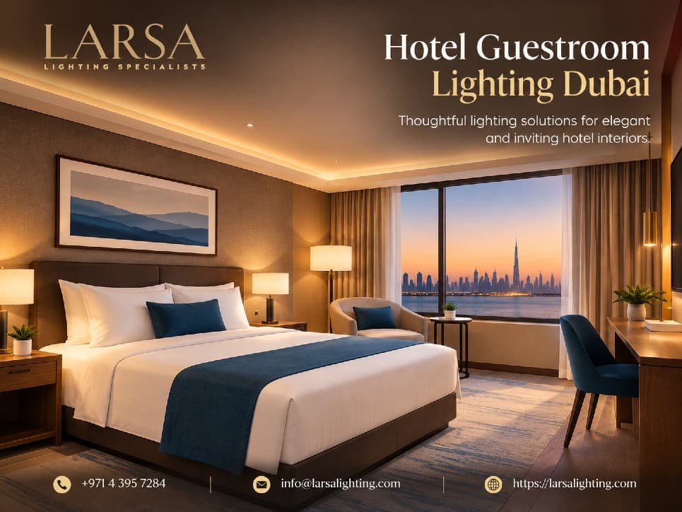 Hotel Guestroom Lighting Dubai Ideas for Luxury Interiors