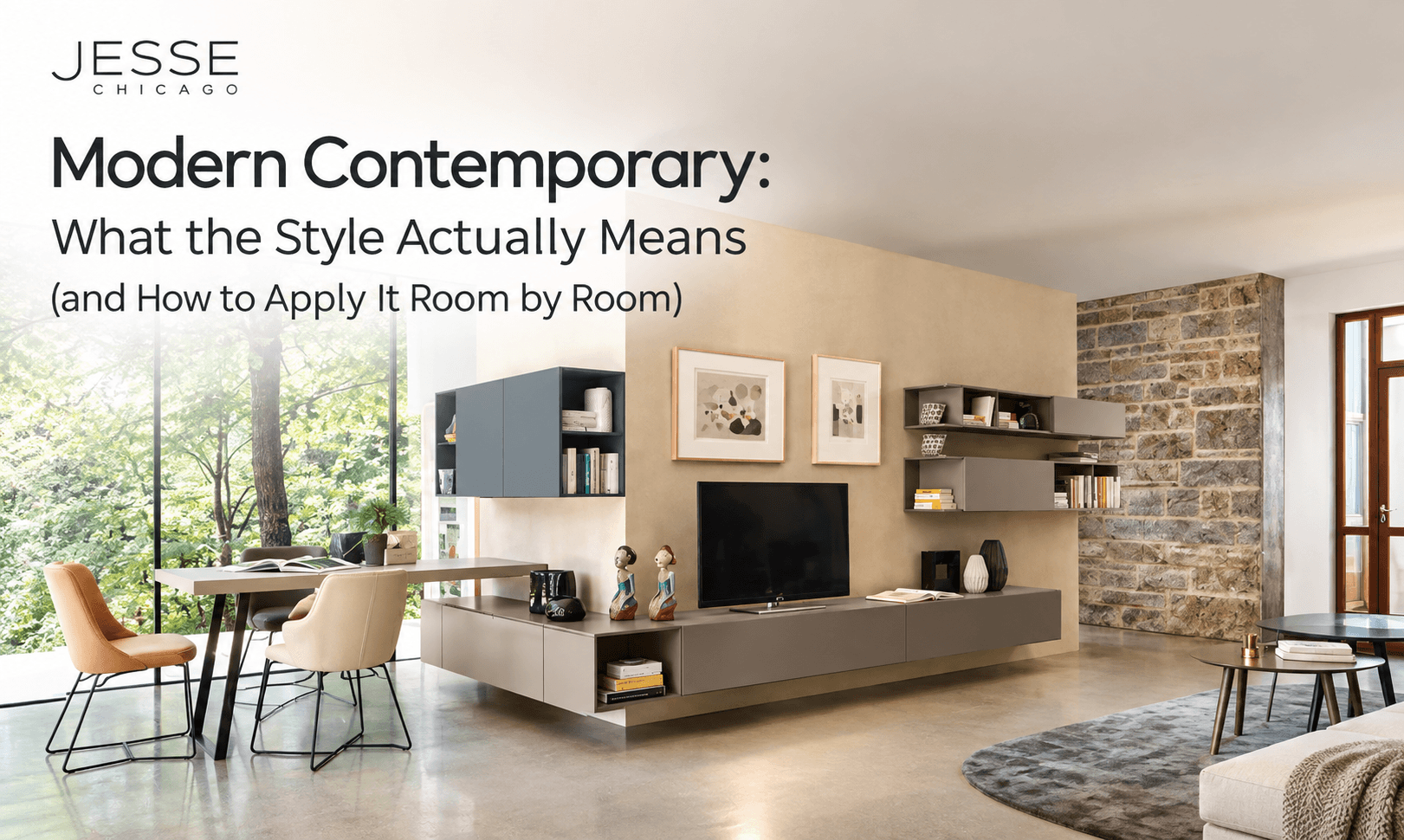 Modern Contemporary Living Room Furniture Ideas