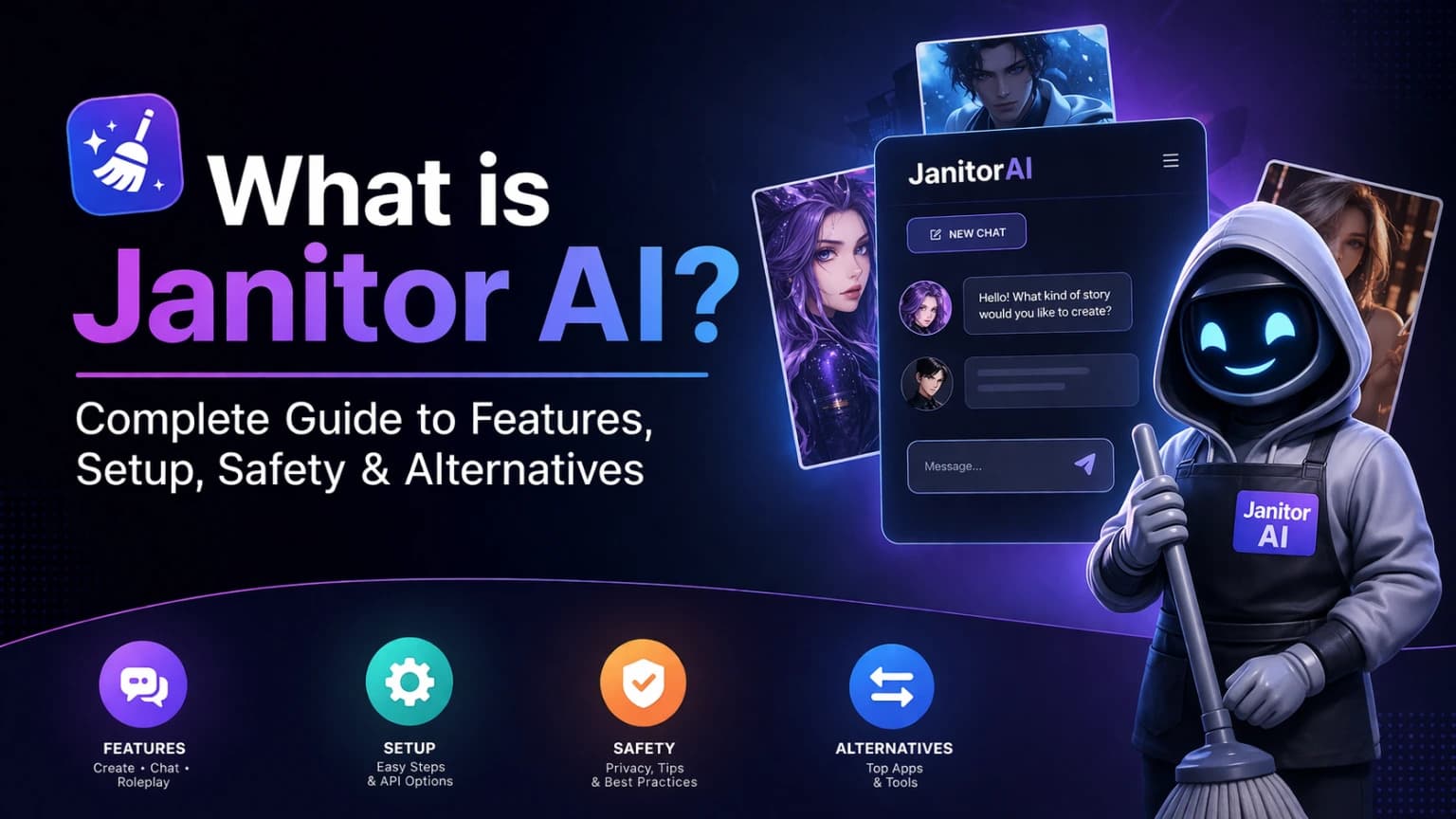 What Is Janitor AI? Features, Uses & How It Works