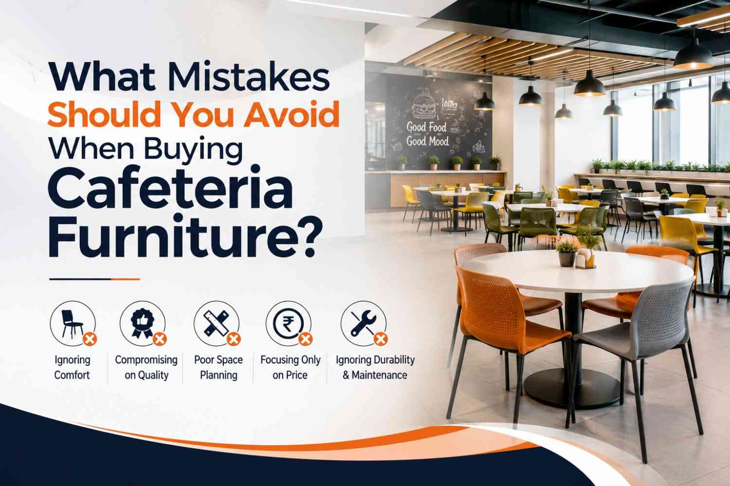 What Mistakes Should You Avoid When Buying Cafeteria Furniture?