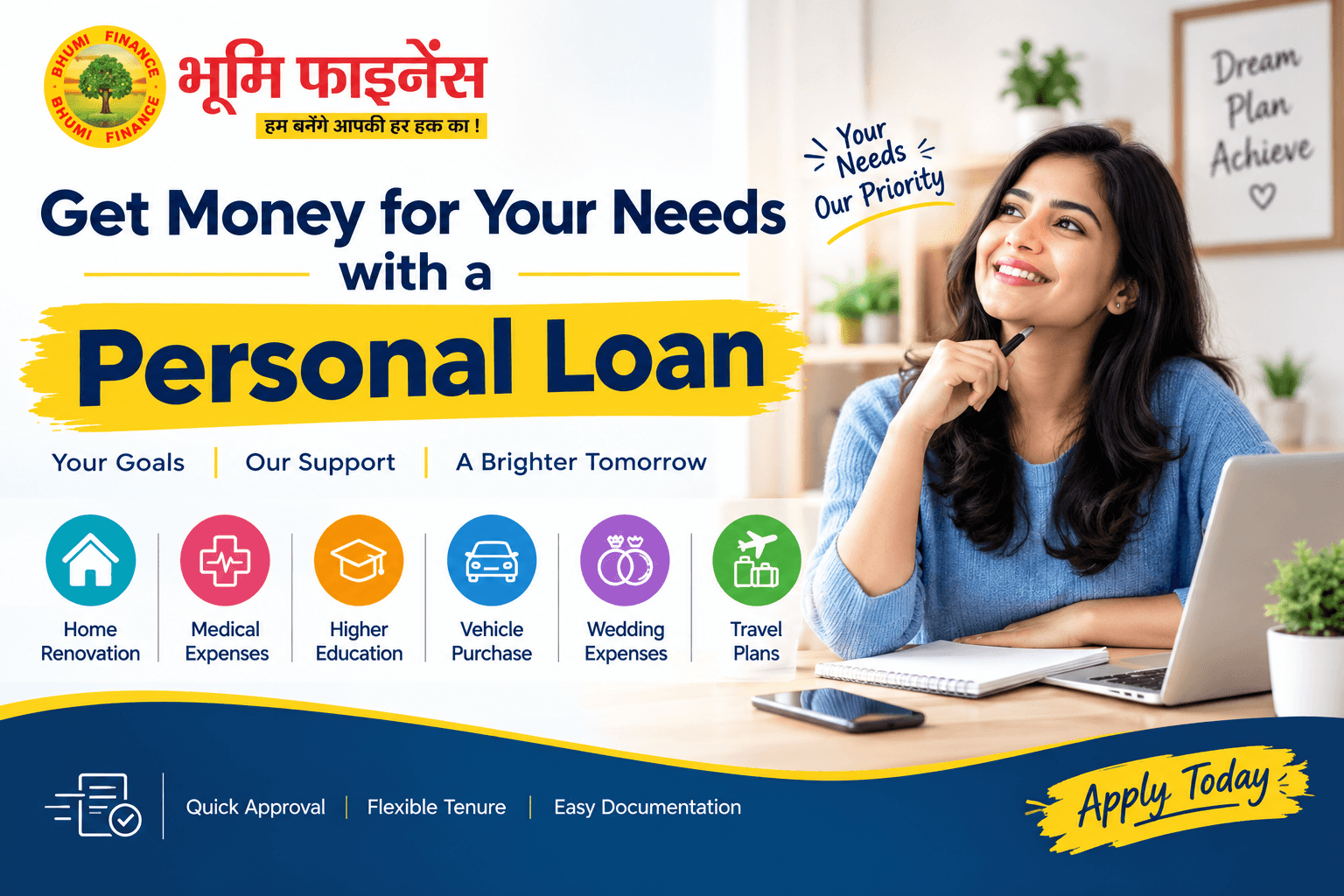 Get Money for Your Needs with a Personal Loan