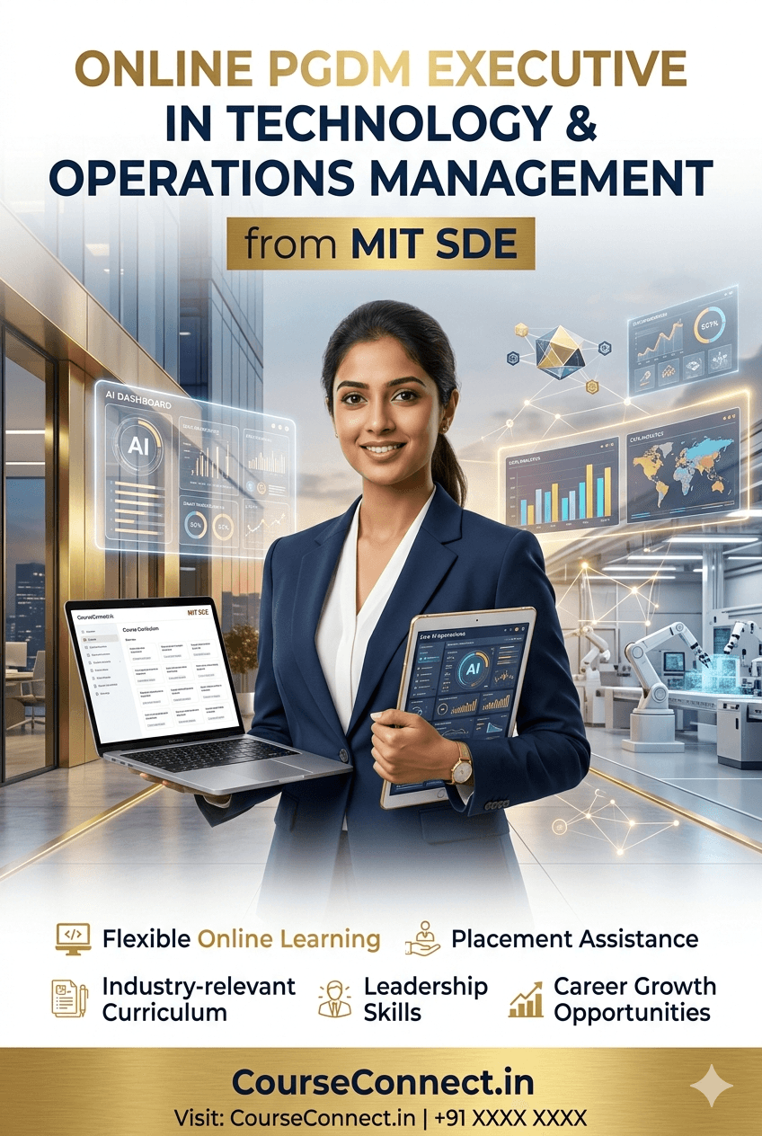 MIT SDE Online PGDM Executive in Technology and Operations Management
