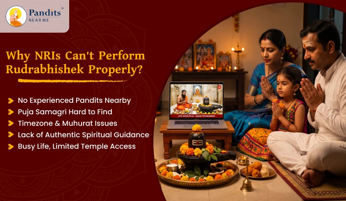 Online Rudrabhishek Puja for NRIs