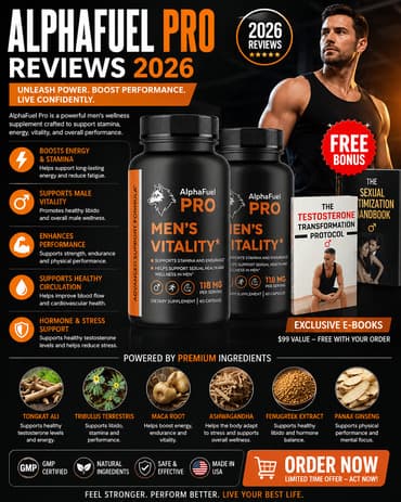 AlphaFuel Pro Review 2026 | A Complete Guide to Ingredients, Benefits & User Experience