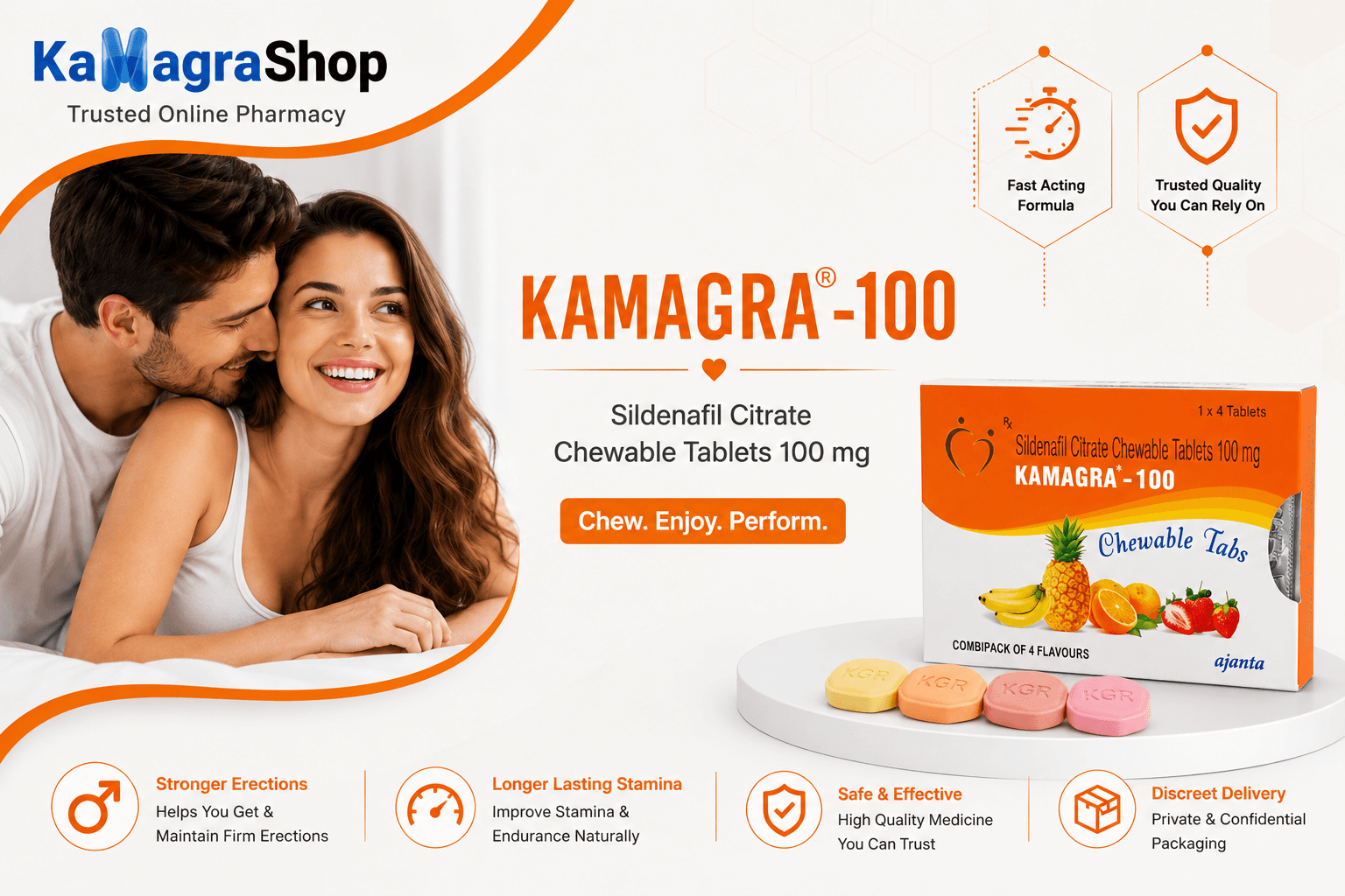 What Is Kamagra Chewable and How Does It Work?