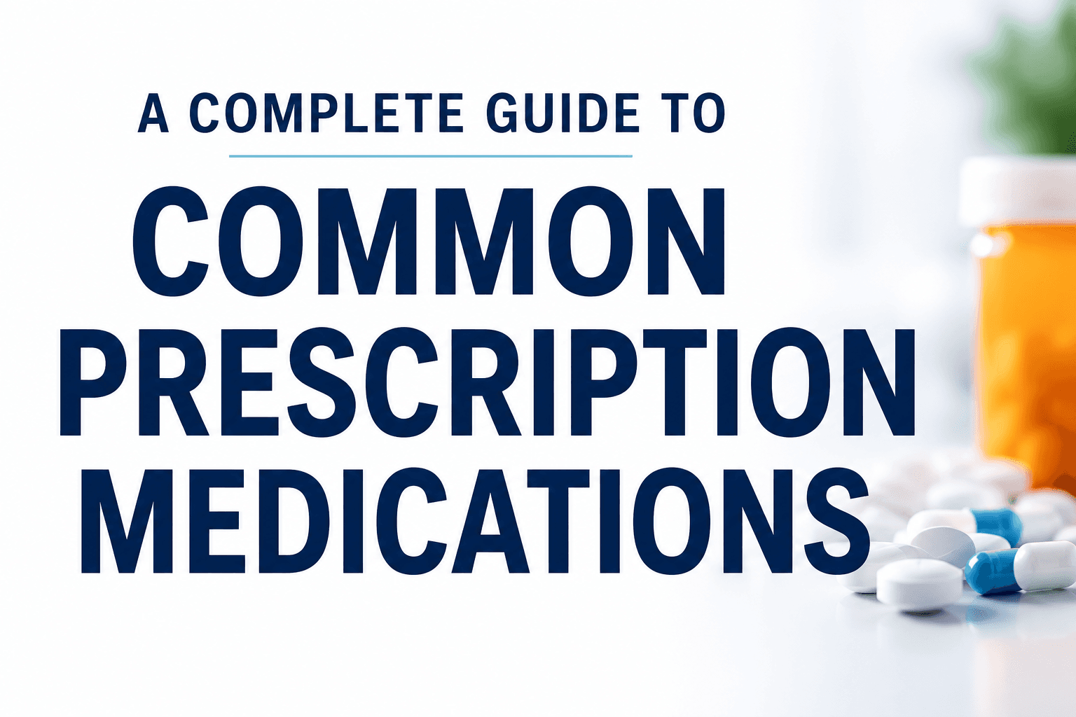 A Complete Guide to Common Prescription Medications: Uses, Benefits, Risks & Safe Use