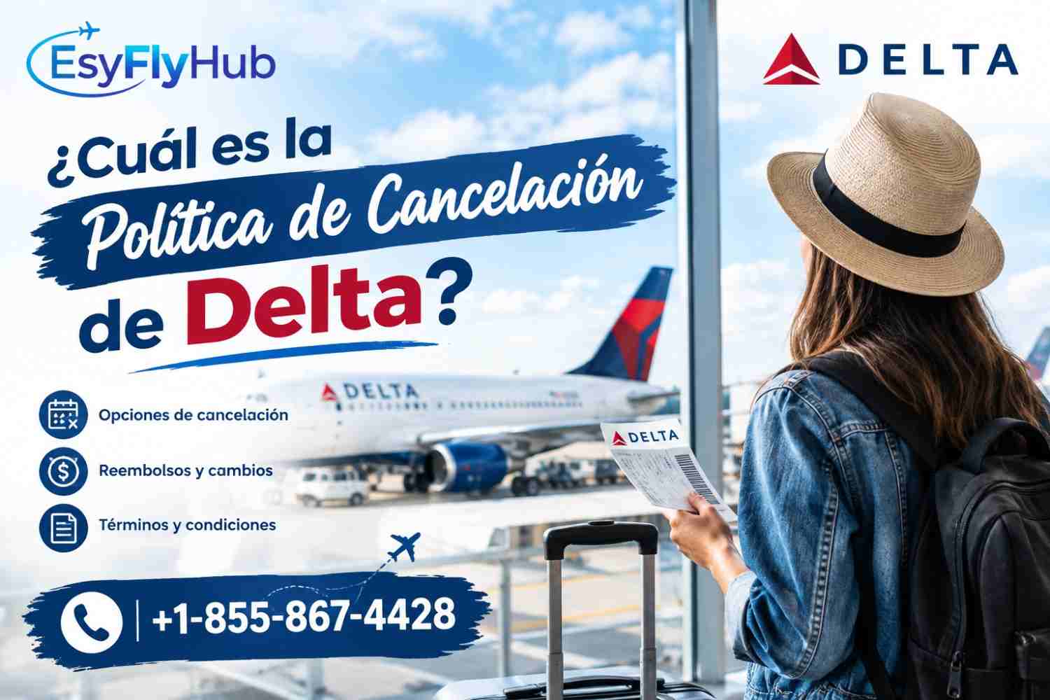 ¿Cuál es la Política de Cancelación de Delta Airlines?