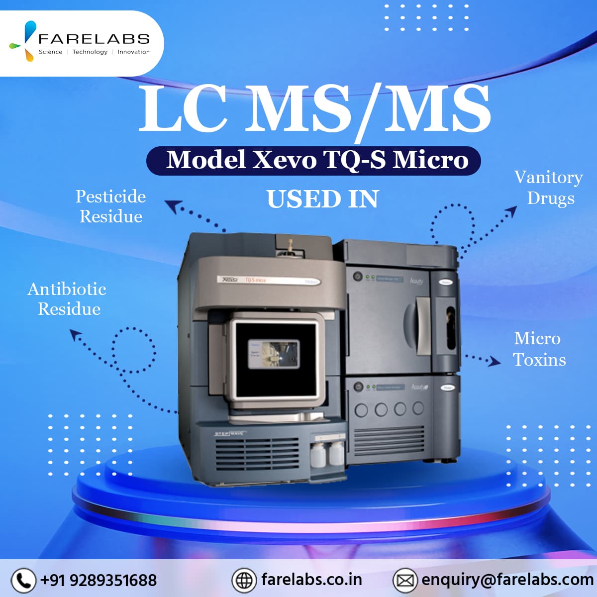 An Indian calibration lab is called FARE Labs Pvt. Ltd.