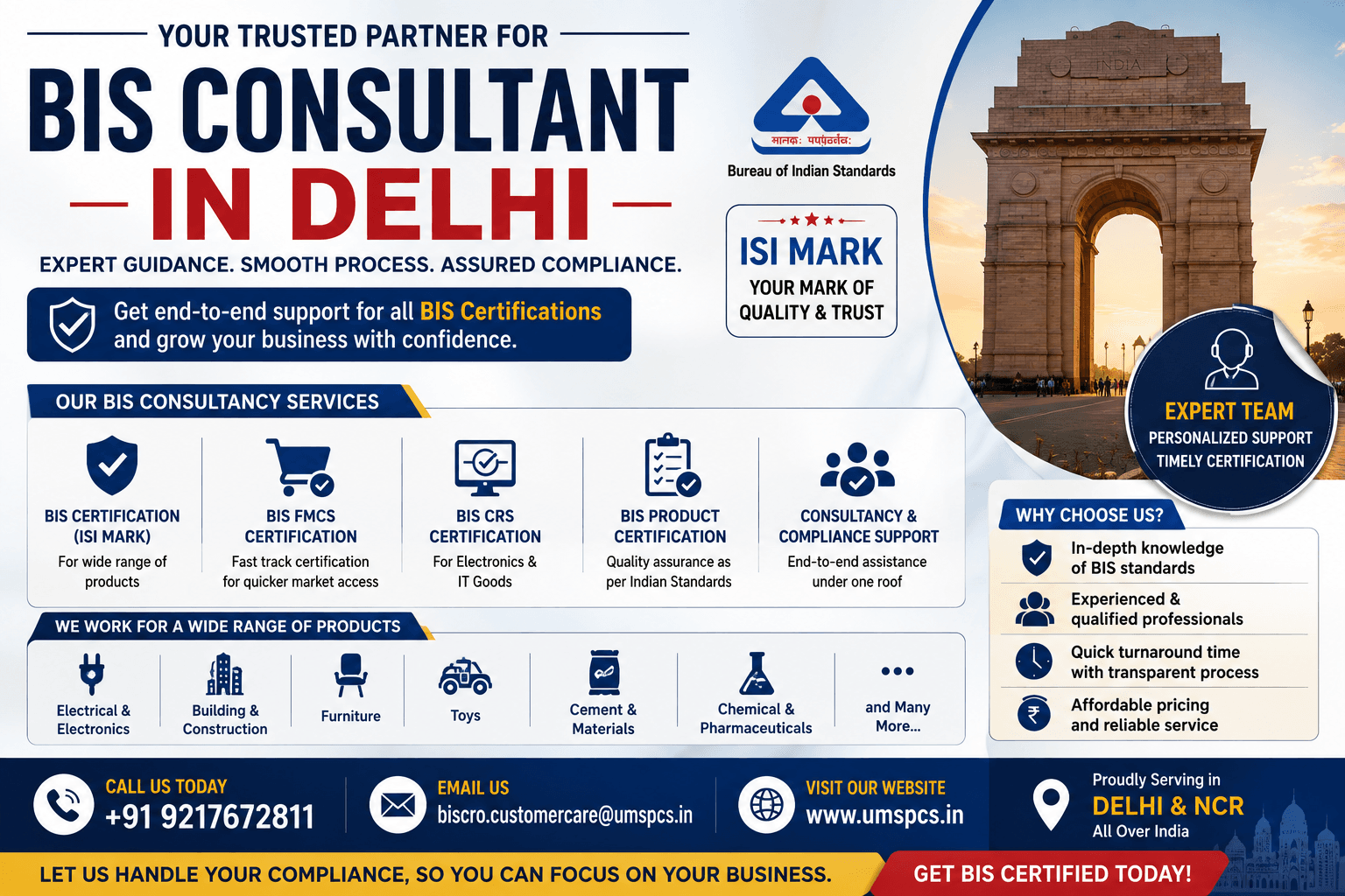 BIS Consultant in Delhi: How Can Businesses Get BIS Certification Smoothly?