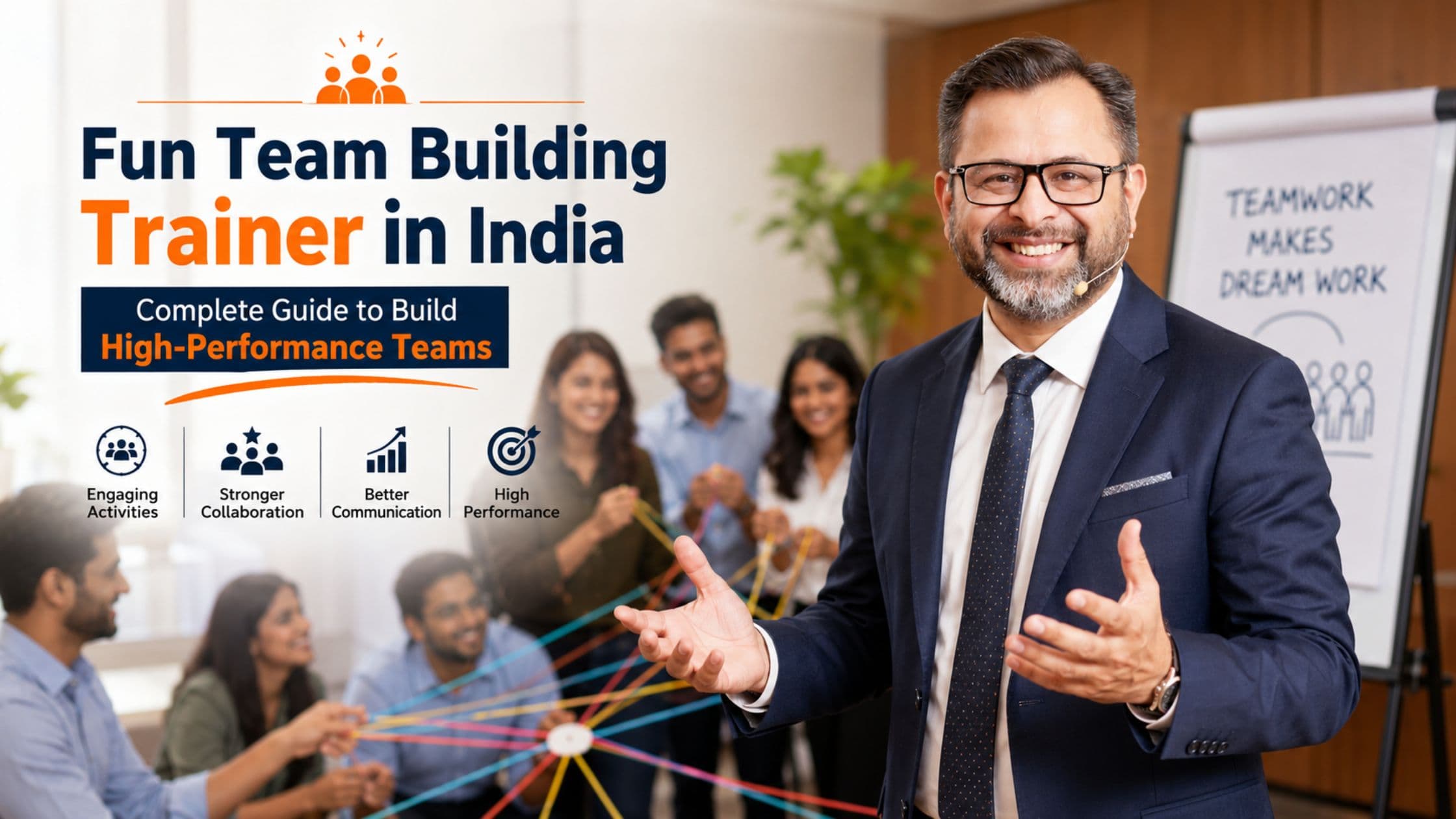 Fun Team Building Trainer in India | Management Games & Activities Guide