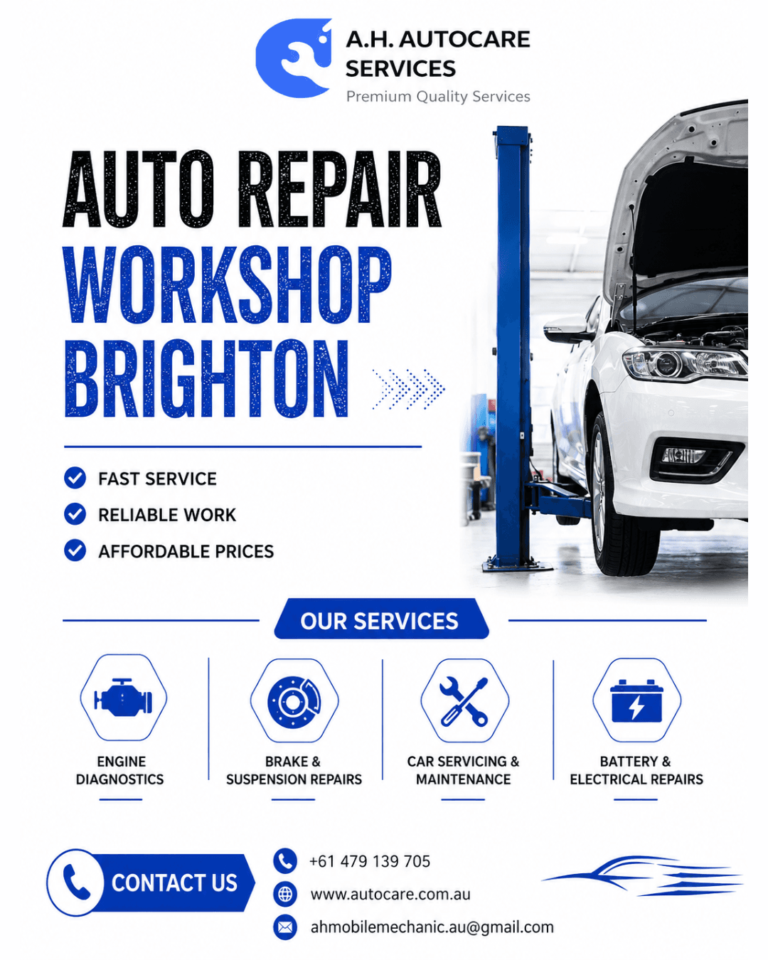 Affordable Auto Repair Workshop in Brighton | Quality Car Repairs