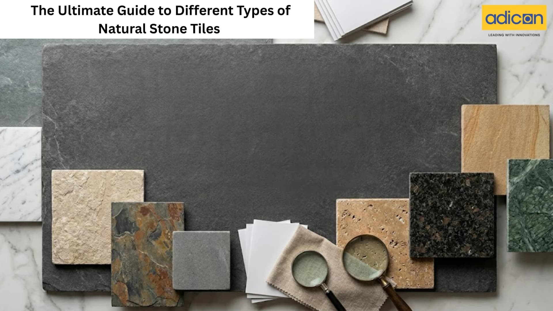 Stone Style Tiles for Natural Looking Interior Spaces