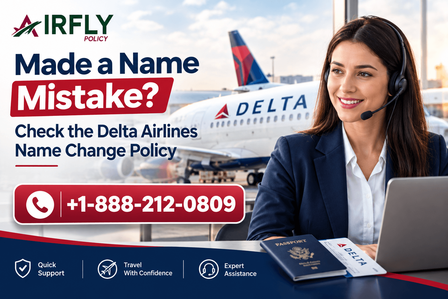 Made a Name Mistake? Check the Delta Airlines Name Change Policy