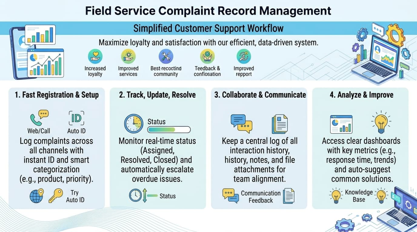 Live Complaint Reporting That Reduces Delays, Miscommunication and Customer Frustration