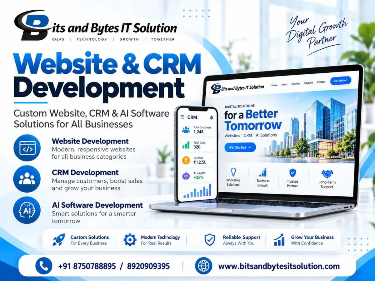 CRM Development Company in India for Custom Business Solutions