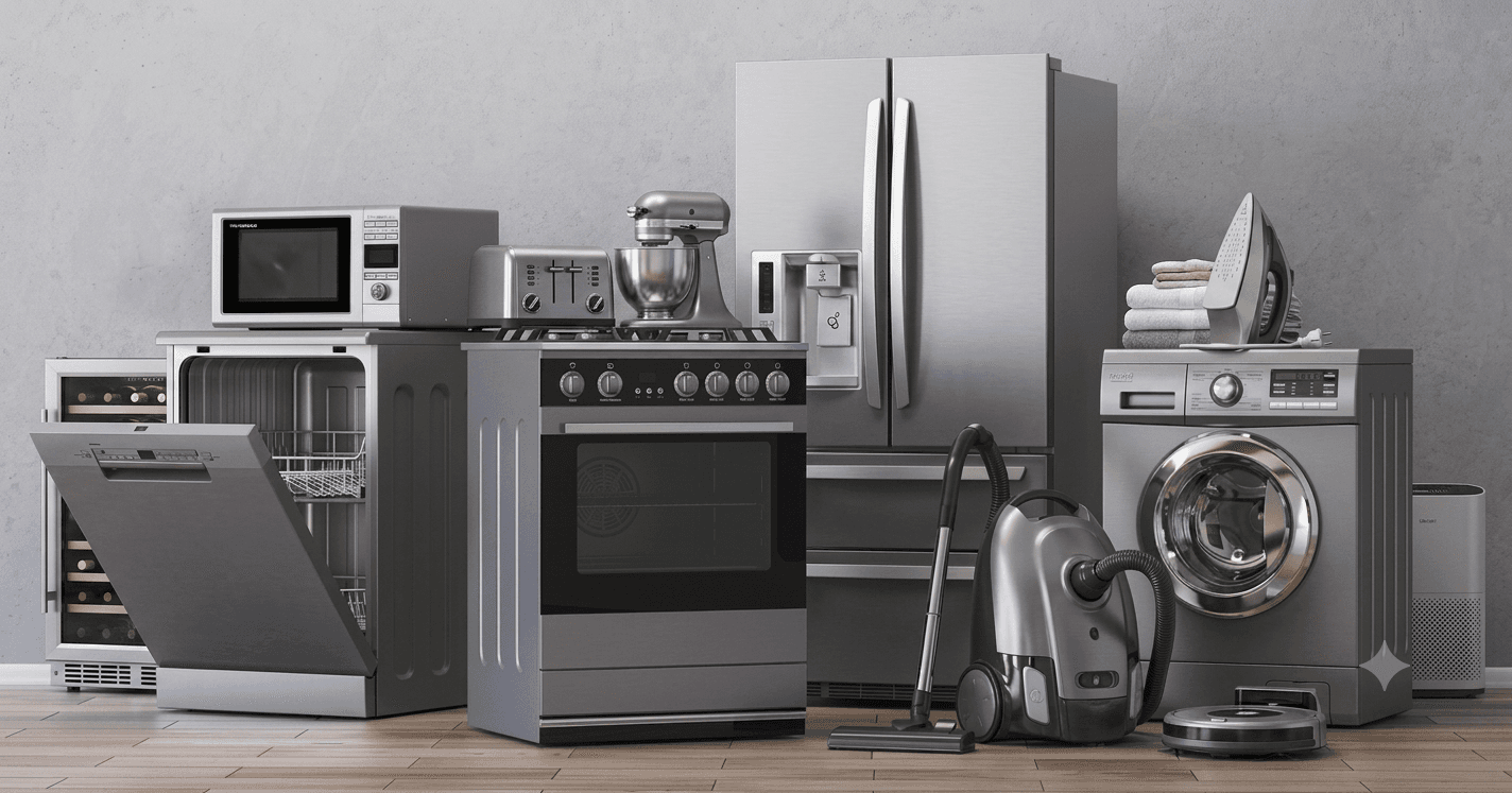 Complete Home Appliances Guide: Buying, Maintenance, Repair & Energy Saving