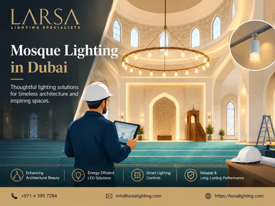 Mosque Lighting in Dubai: Ideas for Timeless Architecture