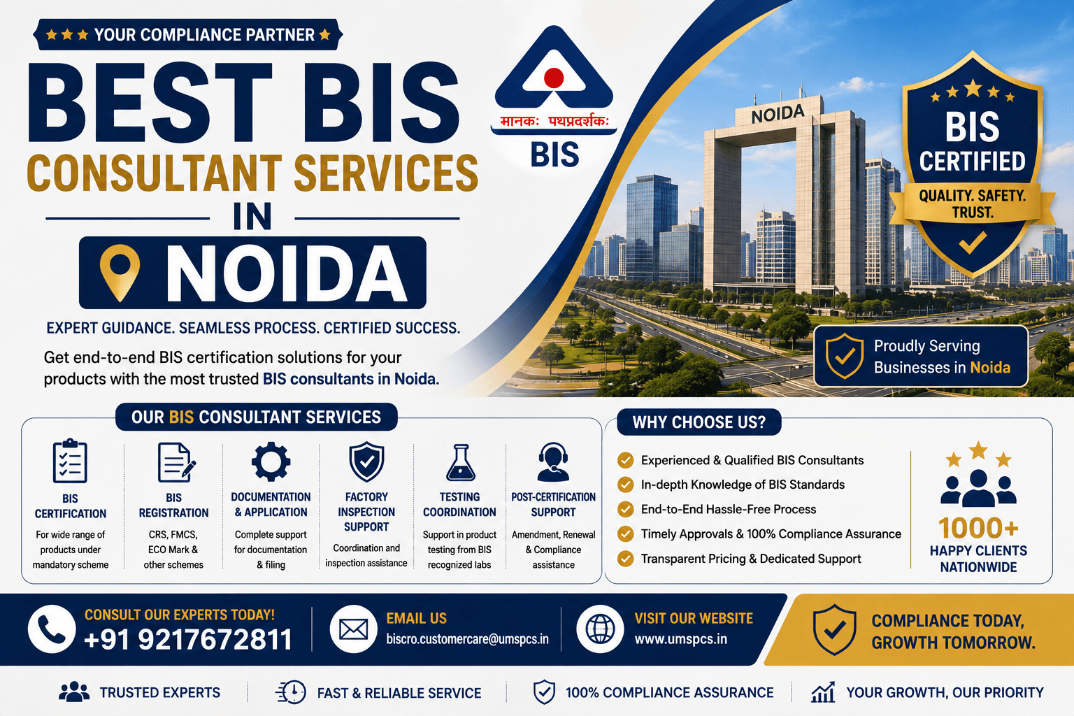 Looking for the Best BIS Consultant Services in Noida?