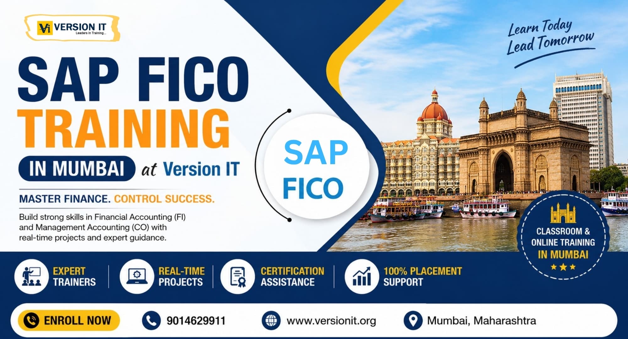 SAP FICO Training in Mumbai at Version IT – Build a Successful Career in SAP Finance