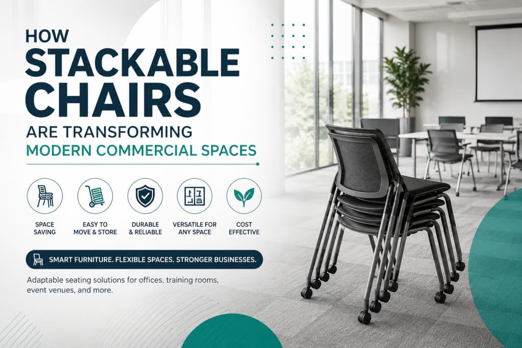 How Stackable Chairs Are Transforming Modern Commercial Spaces
