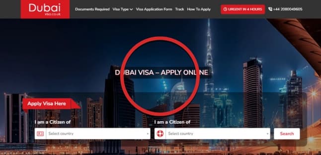 Dubai Visa From UK